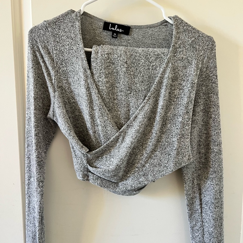 Soft Grey Two-Piece Set!